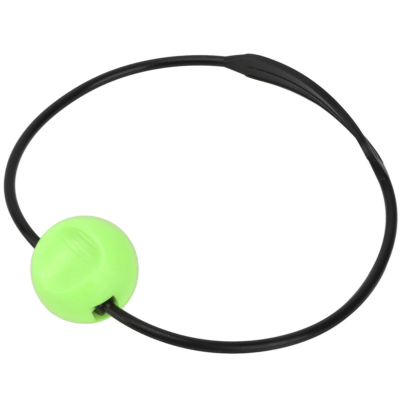 Diving Scuba Tank Cylinder Banger Knocker Ball Underwater Signal Device For Outdoor Sport(black Strap Green Ball )