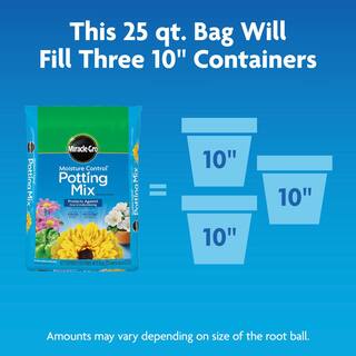 Miracle-Gro Moisture Control 25 qt. Potting Soil Mix 70181431