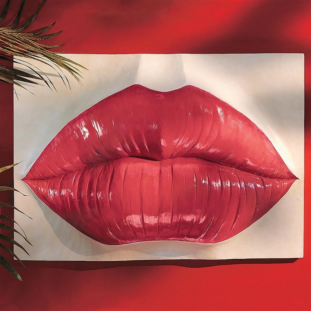 Design Toscano Pop Art Lips Wall Sculpture