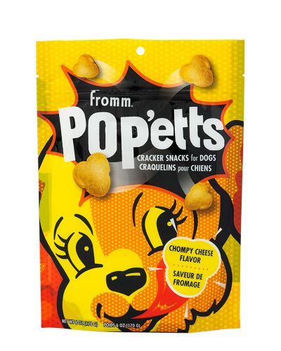 Fromm Popetts Chompy Cheese Flavor Dog Treats