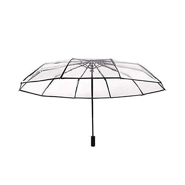 Fully Automatic Folding Transparent Umbrella