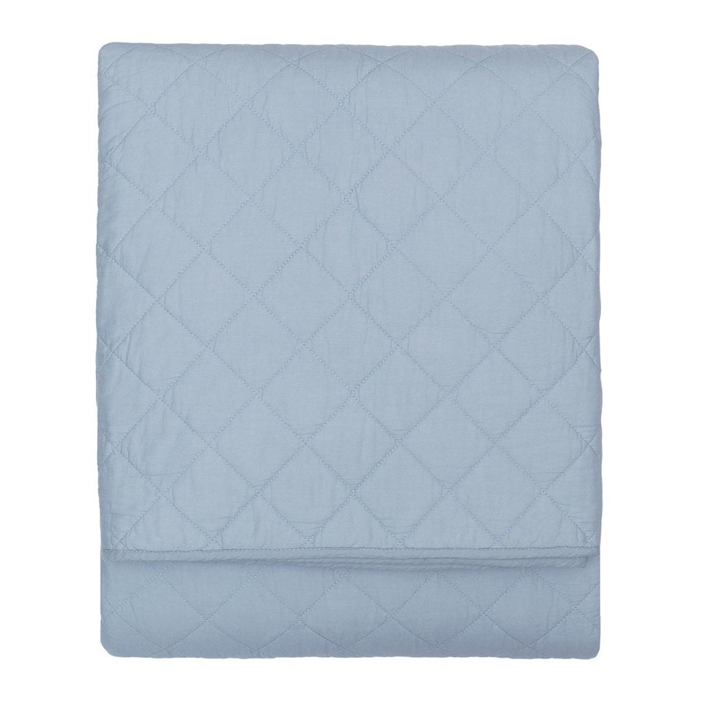 French Blue Diamond Quilt