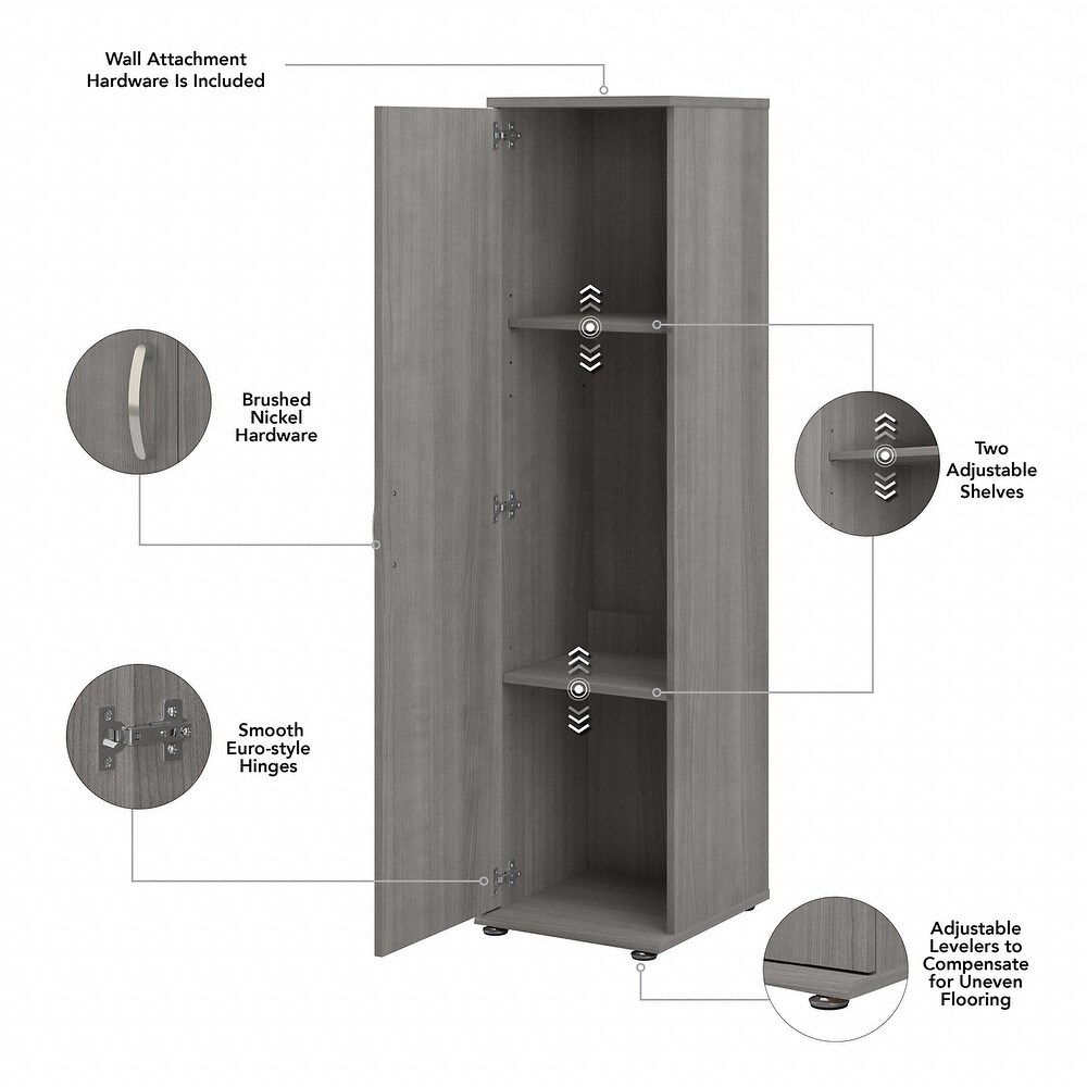 Universal Tall Narrow Storage Cabinet by Bush Business Furniture