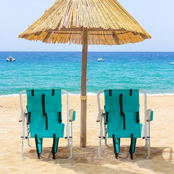 Portable High Strength Beach Chair (2 Pack)