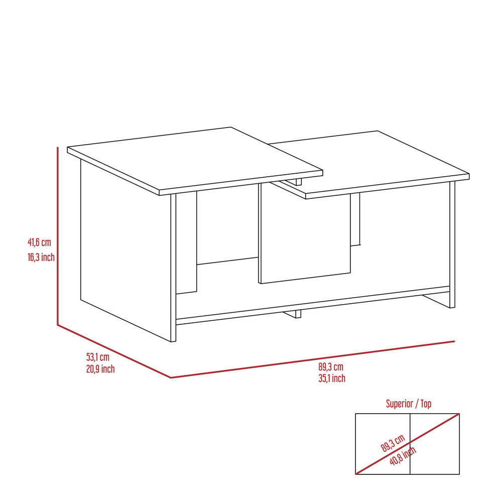 DEPOT E SHOP Leanna 3 Coffee Table  Black   Transitional   Coffee Tables   by DEPOT ESHOP LLC  Houzz