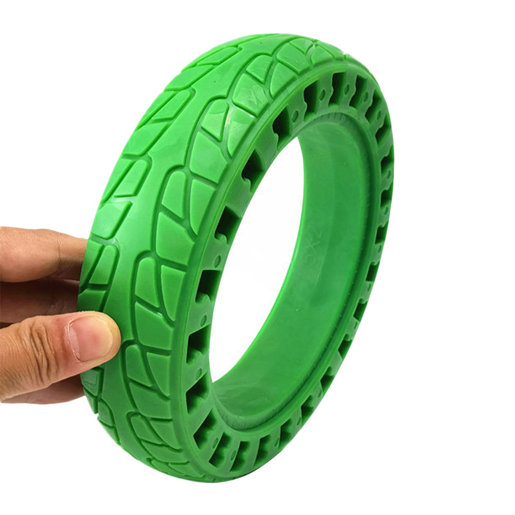 Green Color Xiaomi M365 Scooter Spare Parts 8.5 Inch Replacement Explosion proof Tire Solid Rubber Tire