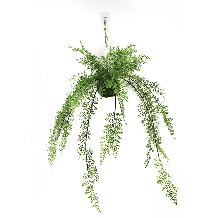 Supplies indoor decoration 80cm long simulation fern hanging plant