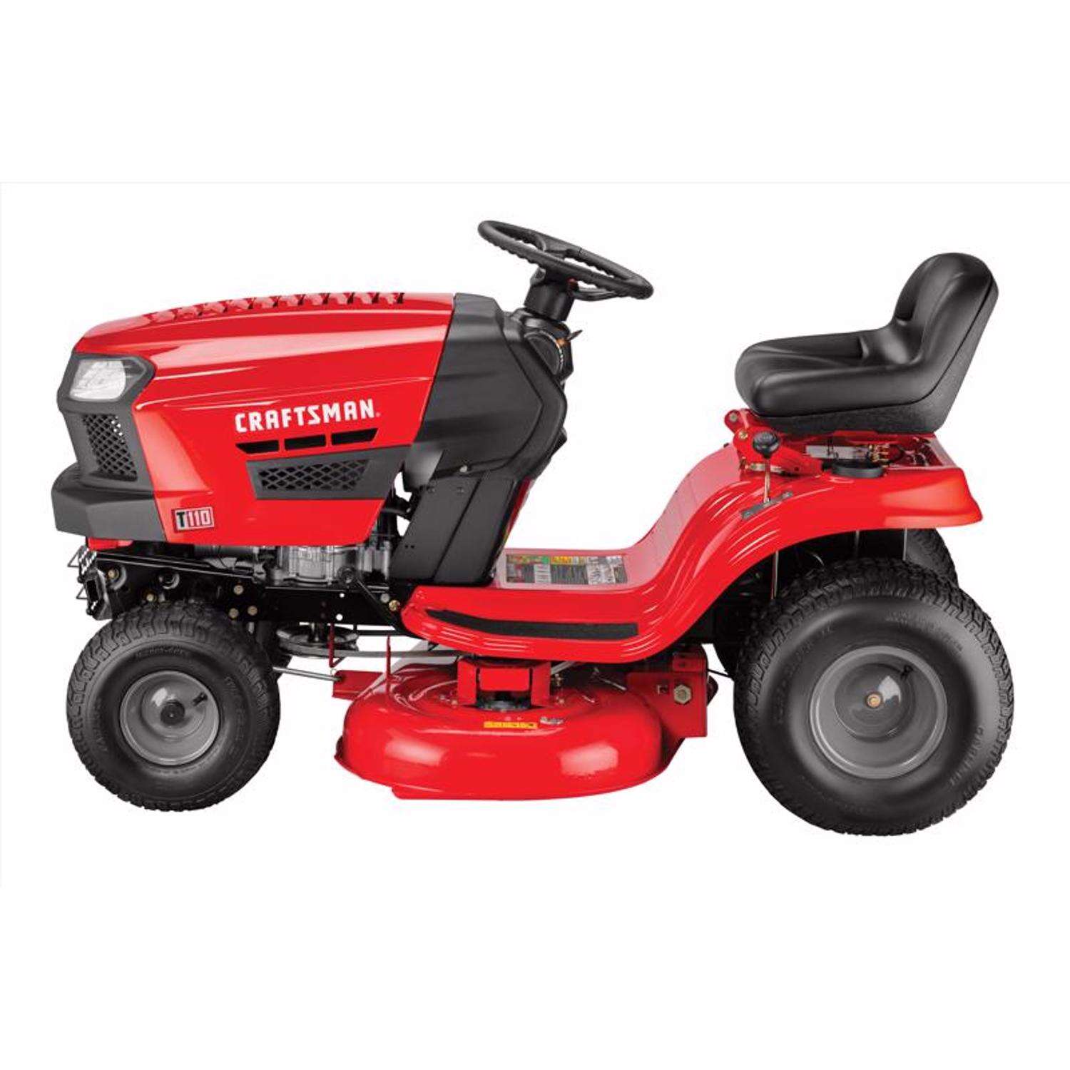 Craftsman T110 42-inch 17.5 hp Gear Riding Lawn Mower