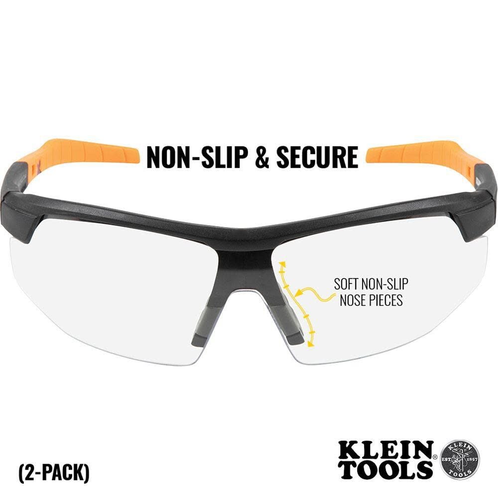 Klein Tools Standard Safety Glasses Clear Lens 2-pack 60171 from Klein Tools