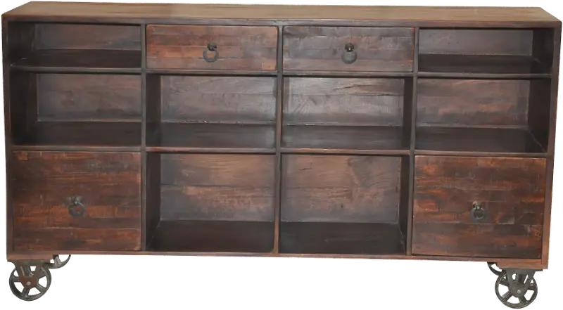 Rustic Brown Sideboard