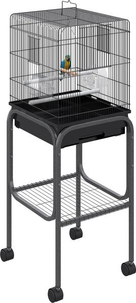 PawHut 44.5-in Metal Indoor Starter Kit Bird Cage