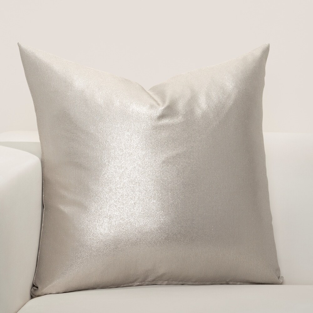 F Scott Fitzgerald Rendezous Silver Accent Throw Pillow