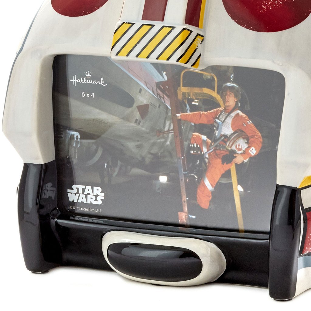 Hallmark  Star Wars™ Rebel Pilot Helmet Picture Frame, 4x6