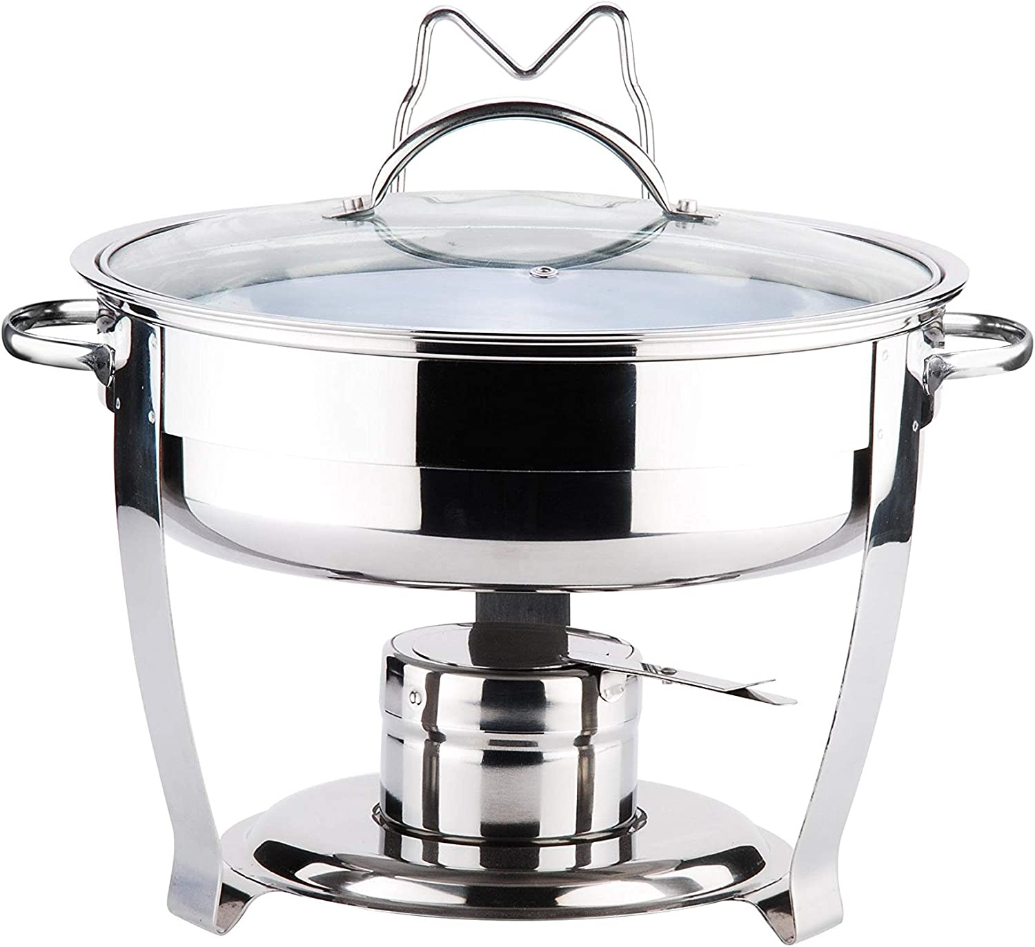 Culinary Edge 4 Qt. Stainless Steel Chafing Dish 03840