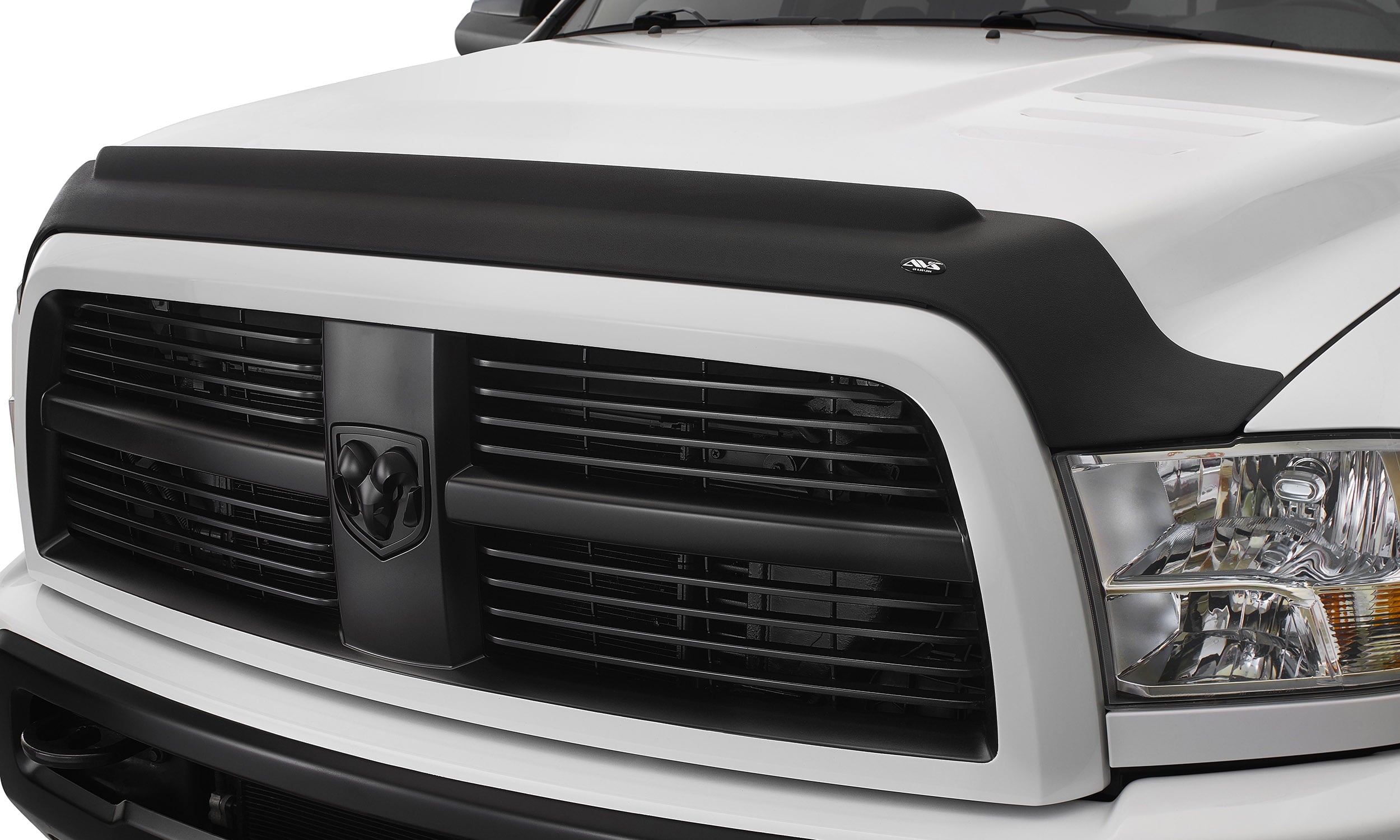 Auto Ventshade AVS 436163 Aeroskin II Textured Black Flush Mount Hood Protector for 2019-2021 Ram 1500 (Excludes Rebel Models)