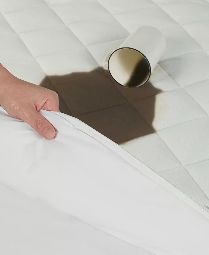 All-In-One Circular Flow Breathable Cooling Fitted Mattress Pad， Full