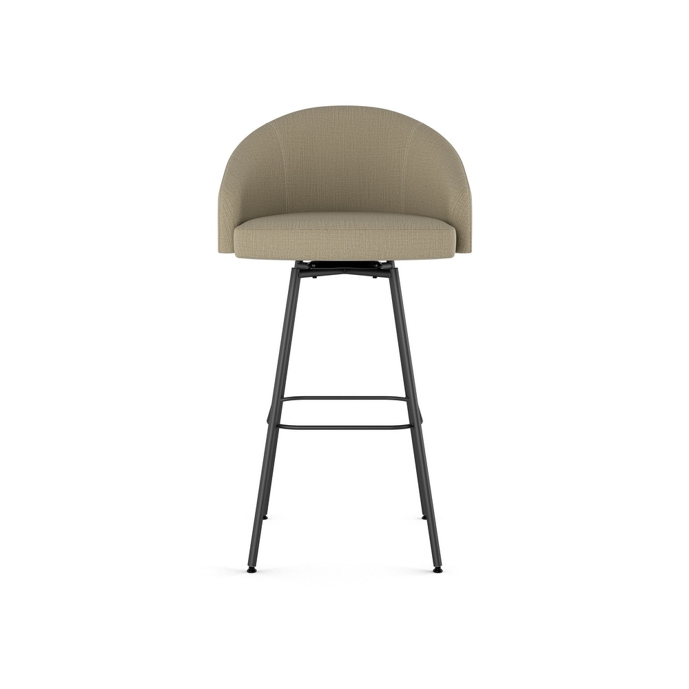 Amisco Nelly Swivel Counter and Bar Stool