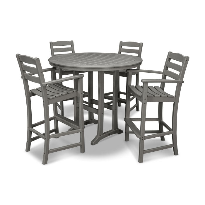 Polywood La Casa Café 5-Piece Bar Dining Set PWS306-1