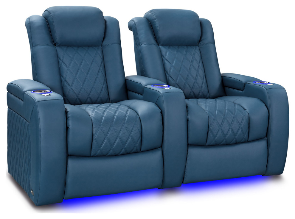 Tuscany Top Grain Leather Recliner   Theater Seating   by E VISION INTL INC.  Houzz