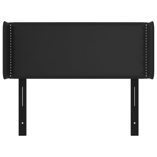 vidaXL Headboard with Ears Black 40.6