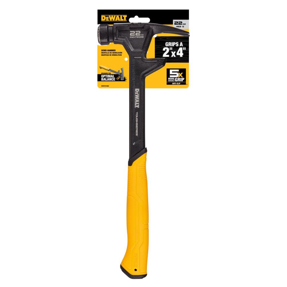 DEWALT TOUGHSERIES Demo Hammer 22oz ;