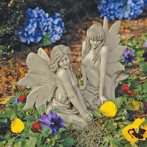 Design Toscano The Enchanted Garden Fairies Sculpture Colleen