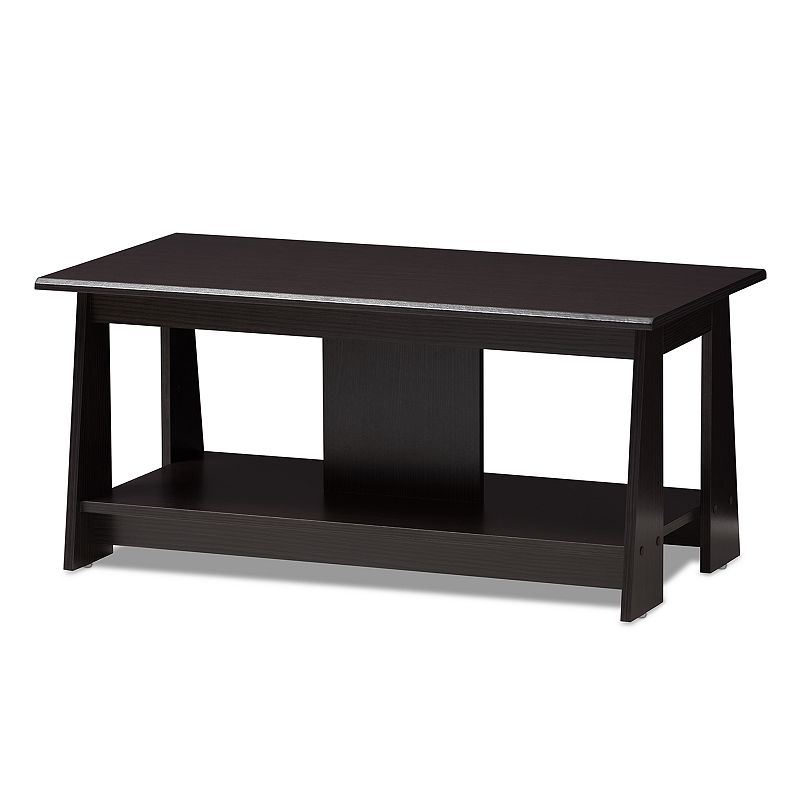 Baxton Studio Fionan Espresso Coffee Table