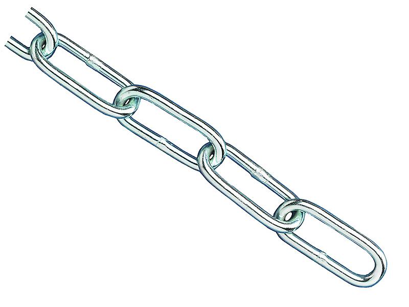 Faithfull Zinc Plated Chain 2.5mm x 2.5m - Max Load 50kg FAICHCUT25Z