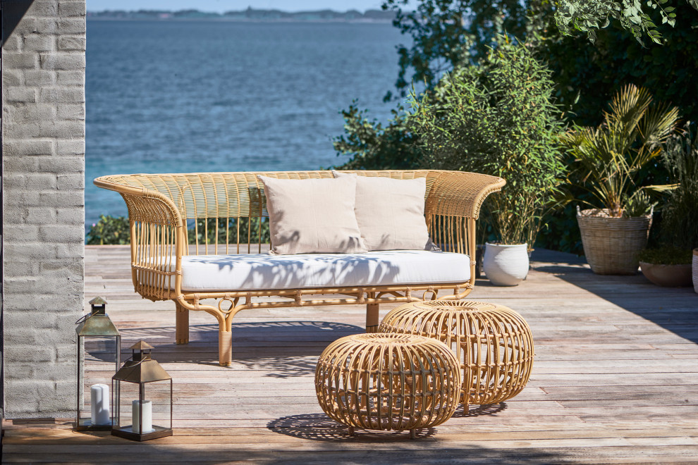 Franco Albini Belladonna Exterior Sofa  Natural   Tropical   Outdoor Sofas   by Sika Design  Houzz