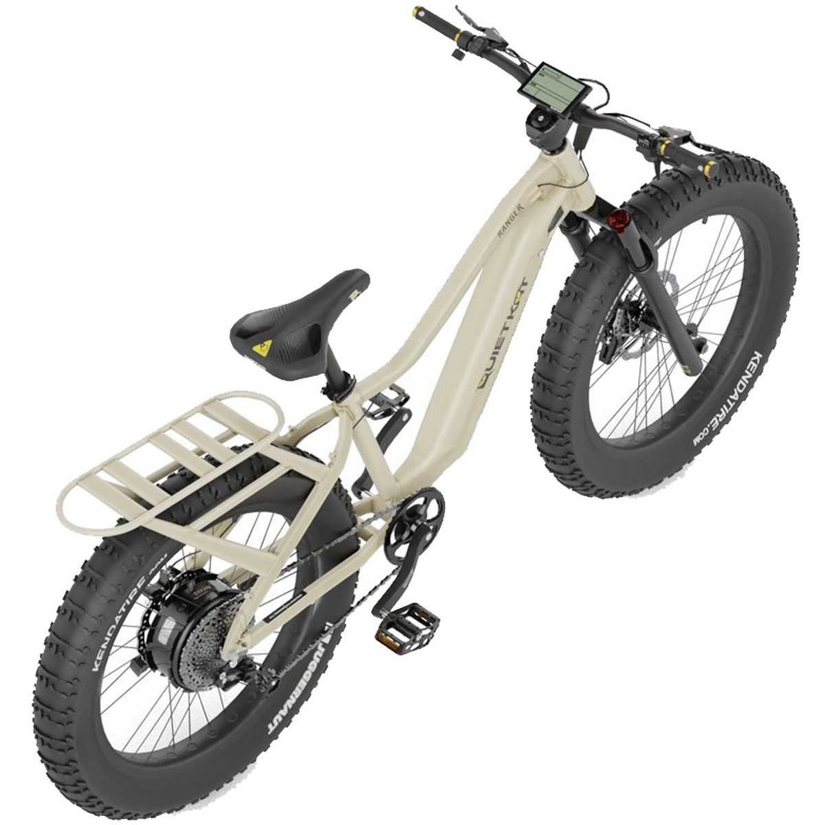 QuietKat Ranger 1000W Sandstone EBike  19in