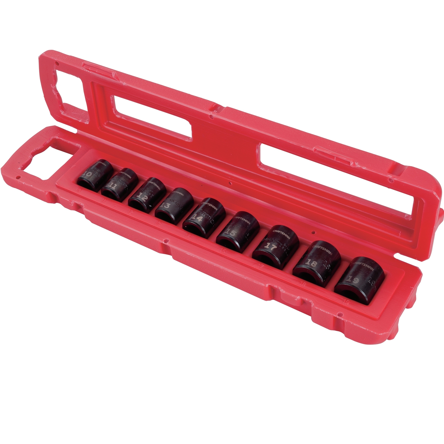 Craftsman 3/8 in. drive Metric 6 Point Impact Socket Set 9 pc