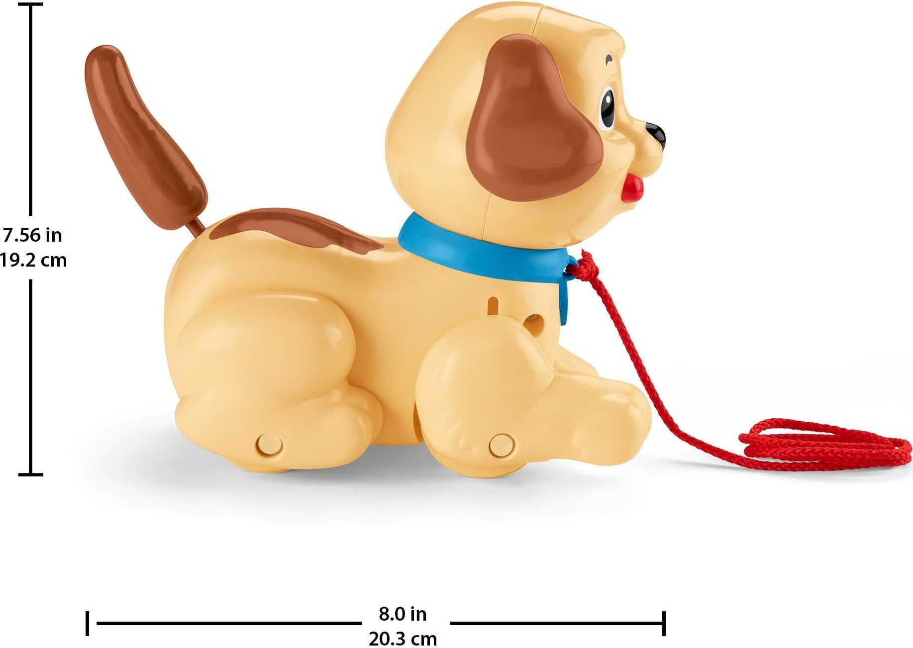 Fisher-Price Lil' Snoopy， Pull-Along Infant Walking Toy
