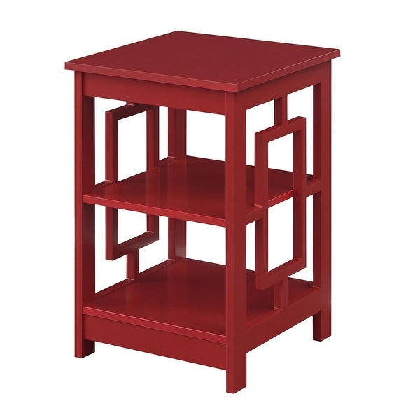 Porch and Den Woodmere Contemporary Square End Table