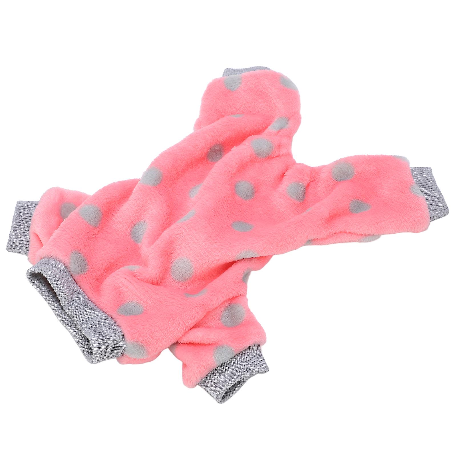 Pet Onesie 4 Legged Fashionable Breathable Plush Dog Pajamas For Small Medium Dogs Catsxl