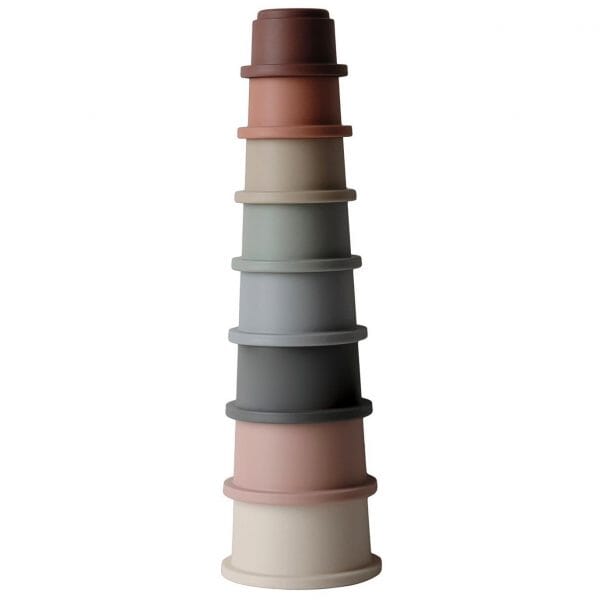 Mushie Stacking Cups Toy