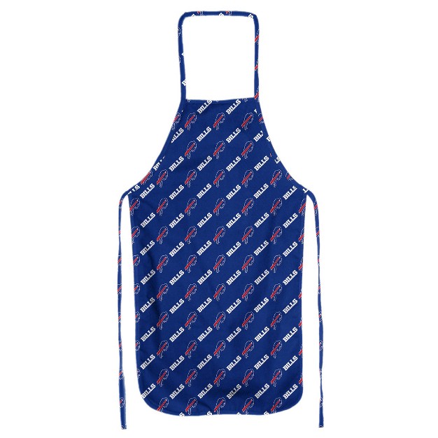 Nfl Buffalo Bills Apron Mitt Hat Grill Tool Set 3pc