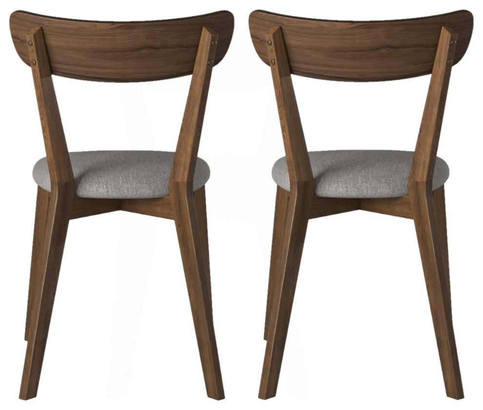 Arcade Dining Chairs Set of 2   Midcentury   Dining Chairs   by HedgeApple  Houzz