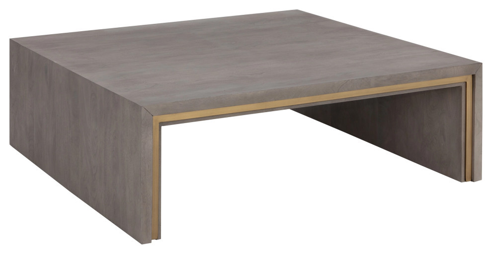 Hilbert Coffee Table   Transitional   Coffee Tables   by Sunpan Modern Home  Houzz