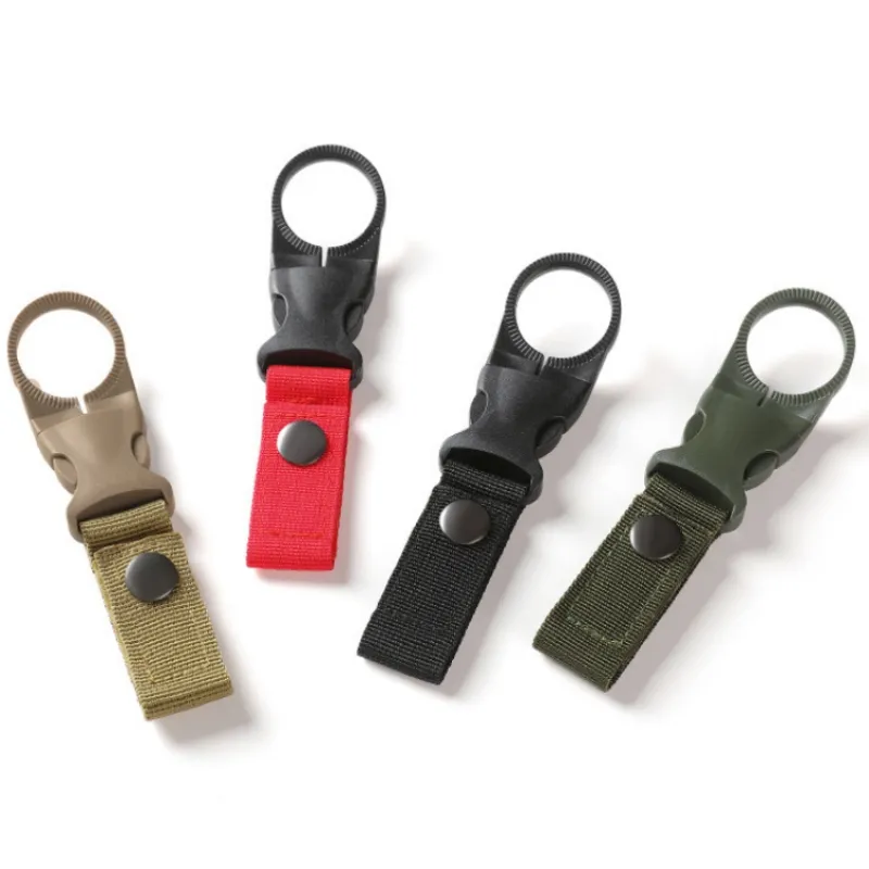 Outdoor Bottle Hanging Buckle Clip Portable Water Bottle Holder Clip for Camping Hiking Mountaineering