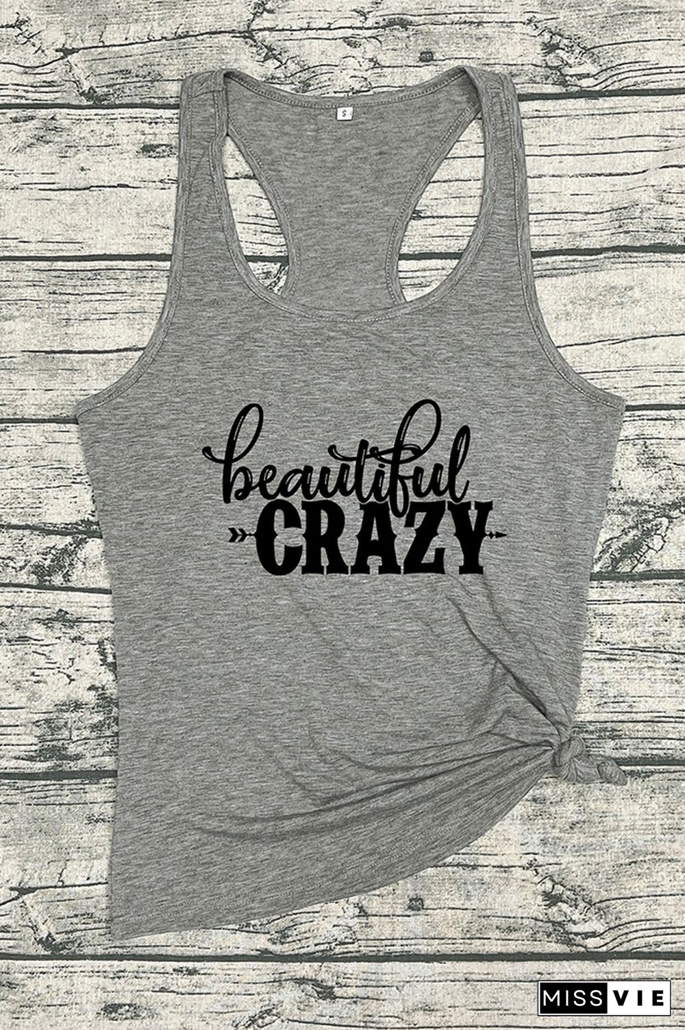 Beautiful Crazy Sleeveless Tank Top