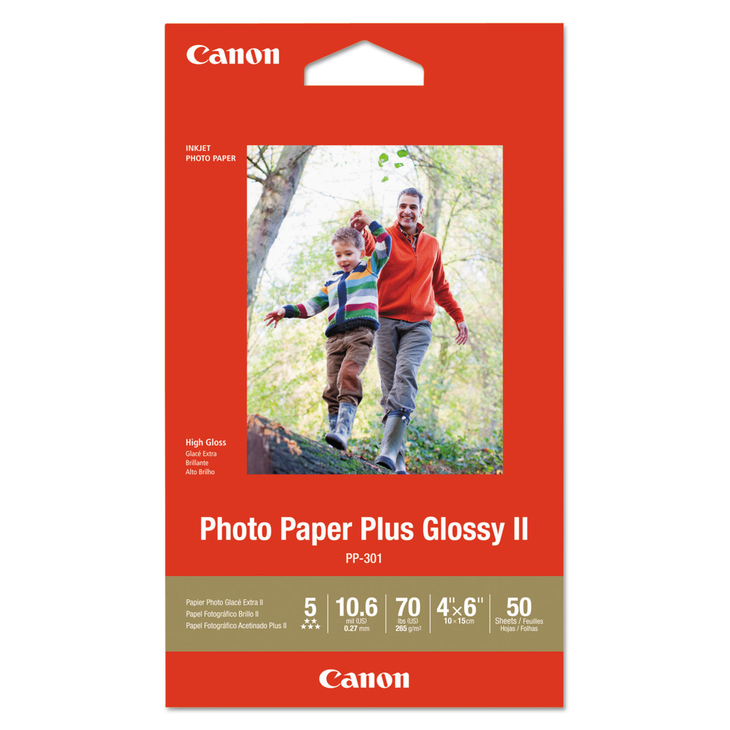 Photo Paper Plus Glossy II by Canonandreg; CNM1432C005