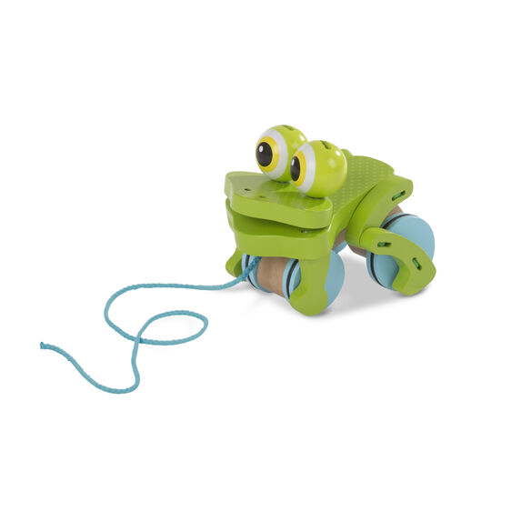 Melissa and Doug - Frolicking Frog Pull Toy