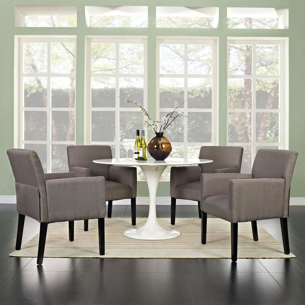 Chloe Armchairs  Set of 4   Transitional   Dining Chairs   by Homesquare  Houzz