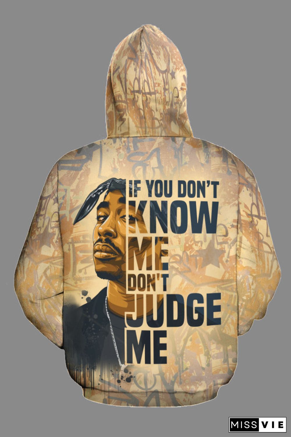 TUPAC SHAKUR ALL-OVER HOODIE