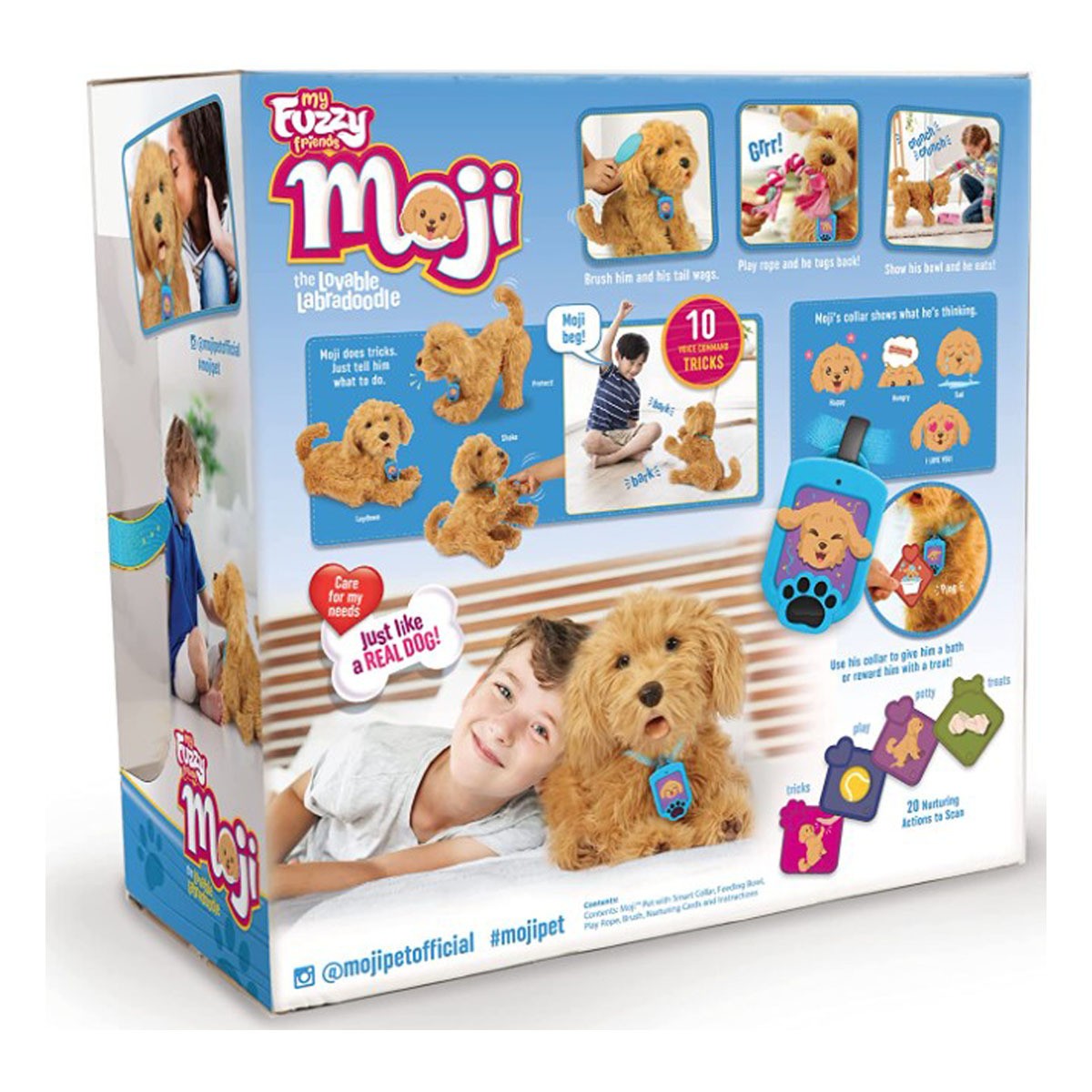 Skyrocket My Fuzzy Friend Moji Interactive Labradoodle Toy