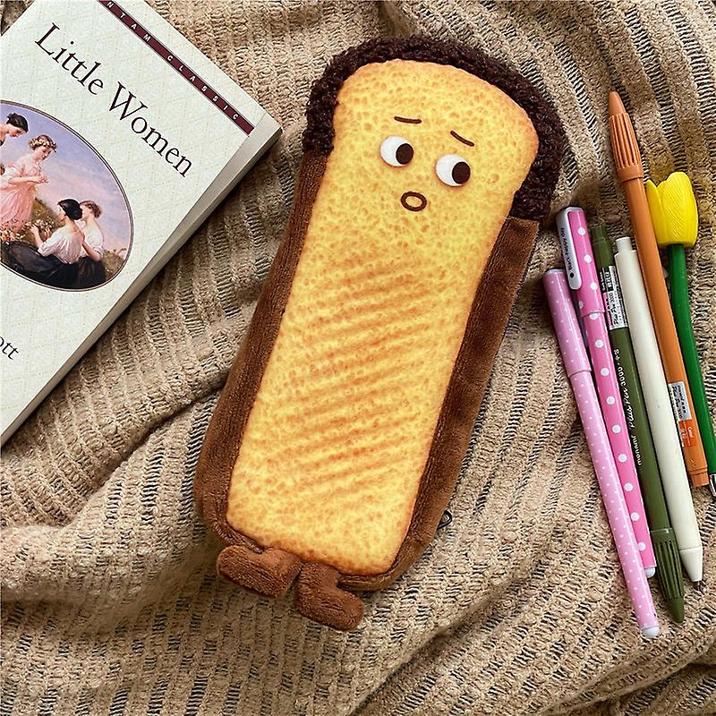 Men And Women Creative Pencil Case Creative Cartoon Funny Fashion Stationery Rubber Change Purse For Coins