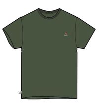 Classic Logo Recycled Cotton T-Shirt - Khaki