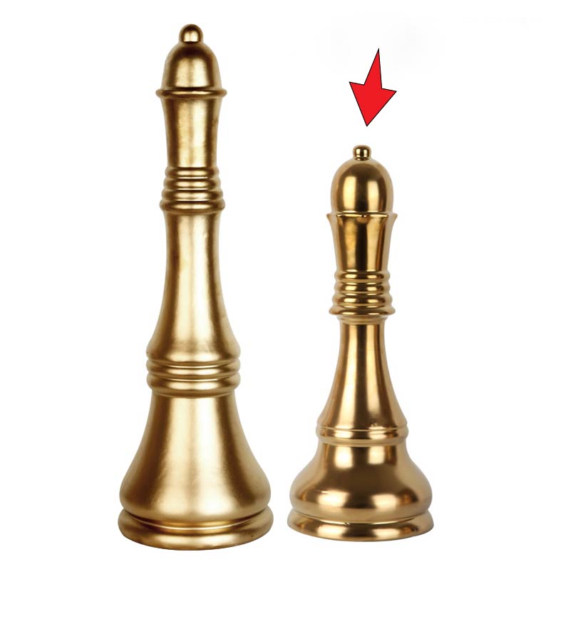 Golden Chess  Decorative-Queen B Fa-D1923B