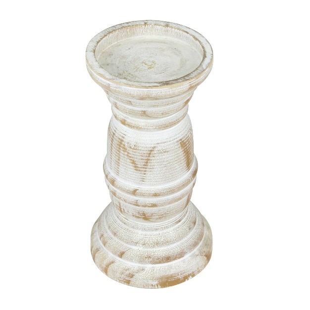 Stonebriar Beach House Pillar Candle Holder Ckk Home Decor