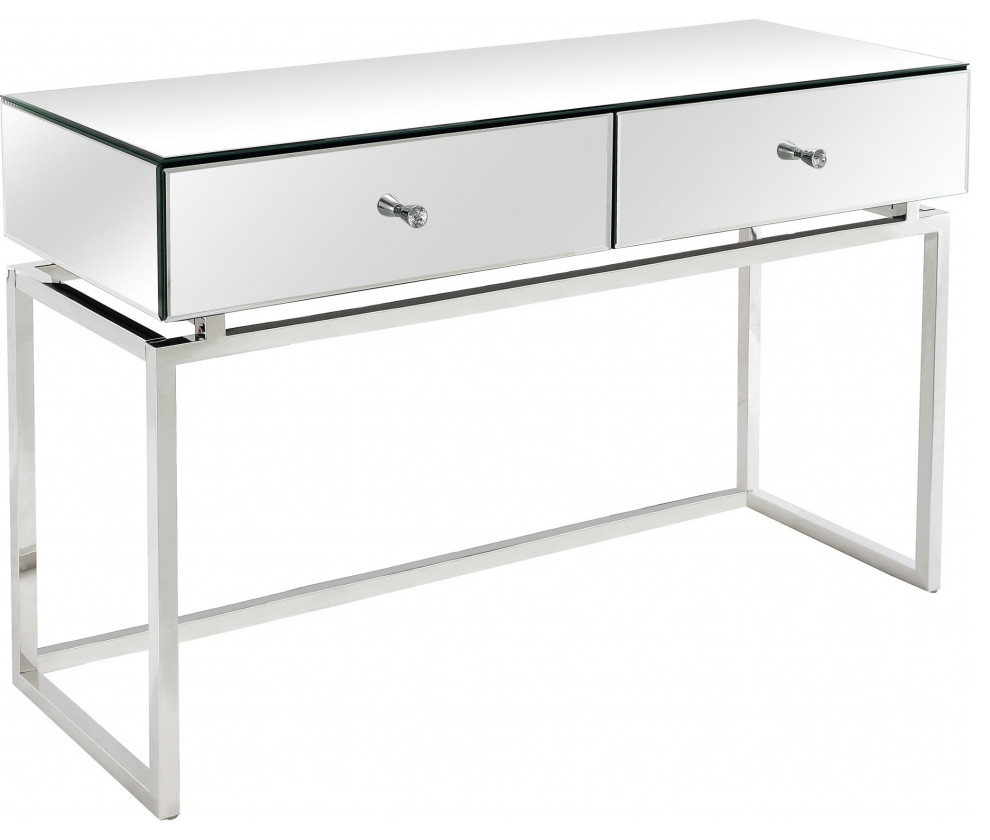 Silver Chic Console Table   Contemporary   Console Tables   by UStradeENT LLC  Houzz